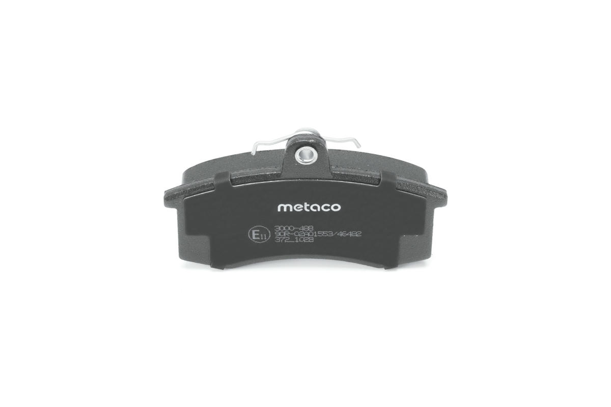 Колодки тормозные передние к-кт metaco 3000-488 preview 4