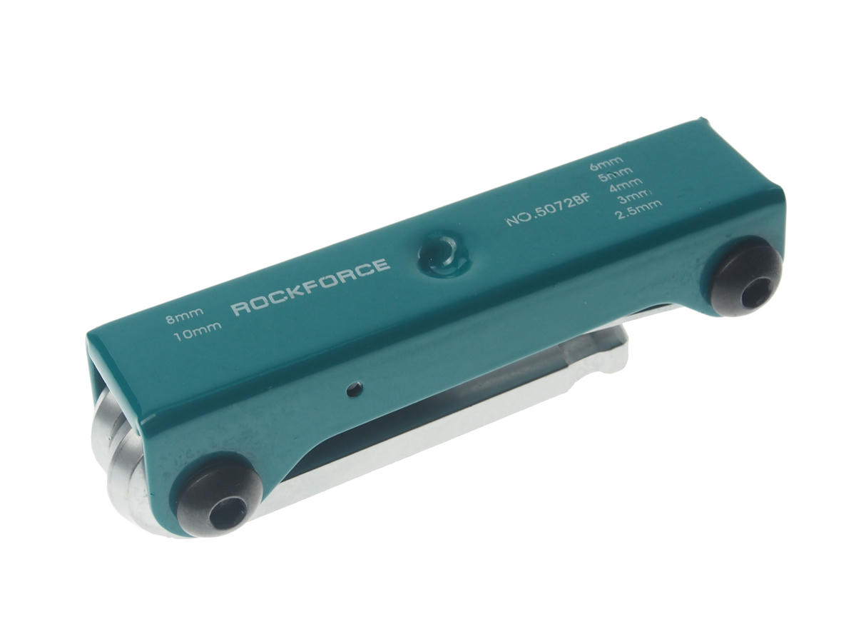 Набор ключей шестигранных с шаром складной (2,5-10мм) 7пр. ROCKFORCE preview 1