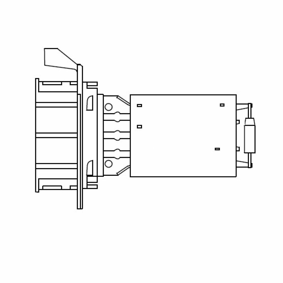 Резистор отопителя LUZAR LFR 1509 preview 3 Резистор отопителя LUZAR LFR 1509 preview 3