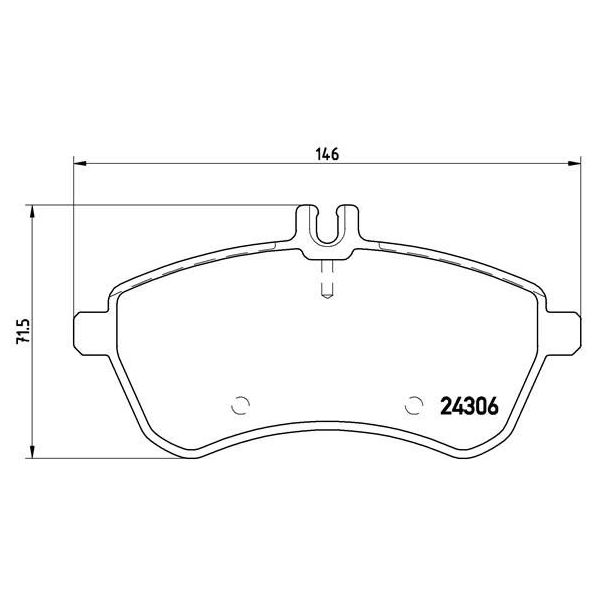Колодки тормозные передние к-кт TRIALLI PF 4273 preview 2