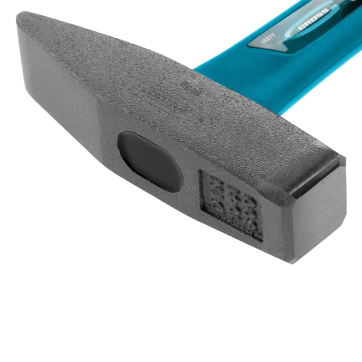 Молоток 600г квадратный боек, фибергласовая обрезиненная рукоятка GROSS preview 3