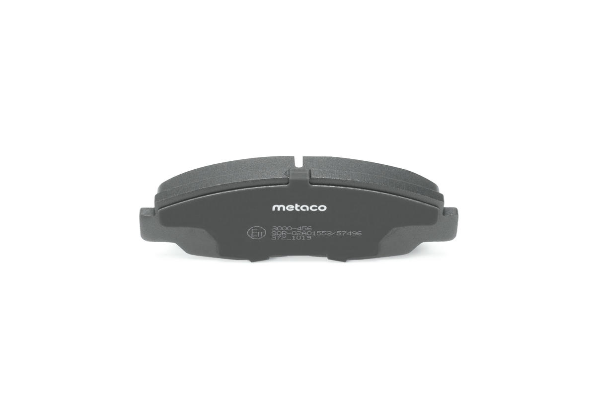 Колодки тормозные передние к-кт metaco 3000-456 preview 5
