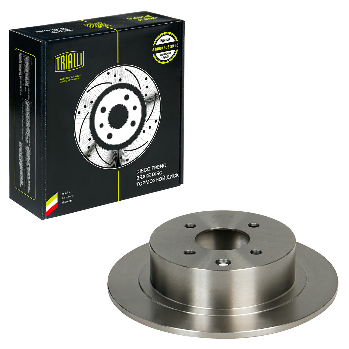 Диск тормозной задний TRIALLI DF 140129 preview 1