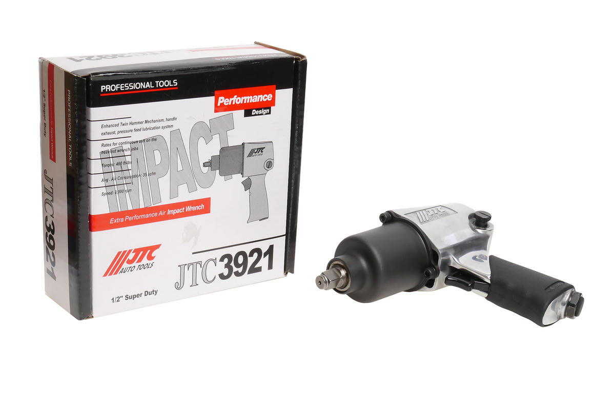 Гайковерт пневматический JTC 1/2" 624Nm 90-120PSI 8000об/мин preview 4