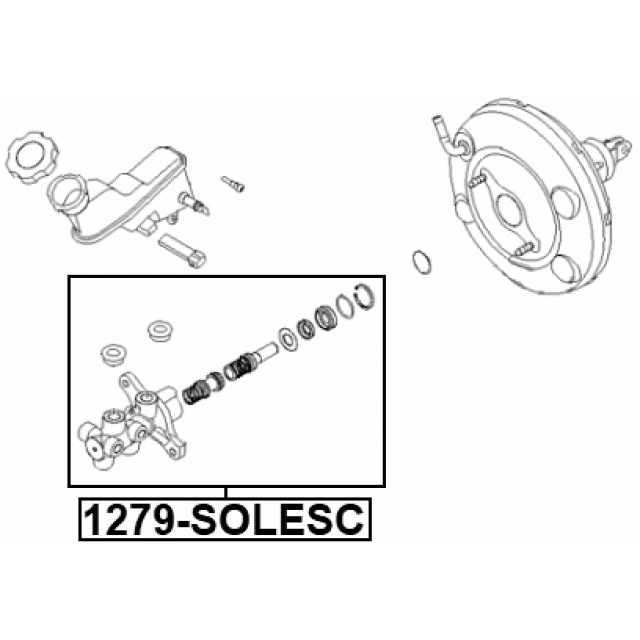 Цилиндр тормозной главный preview 2
