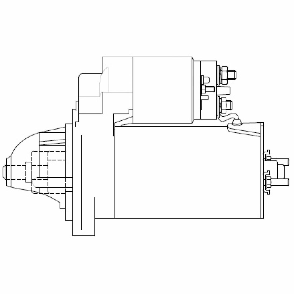 Стартер для а/м ГАЗ 2705/2752/2217/3302 c дв. Steyr 560 2кВт (LSt 0327) preview 6