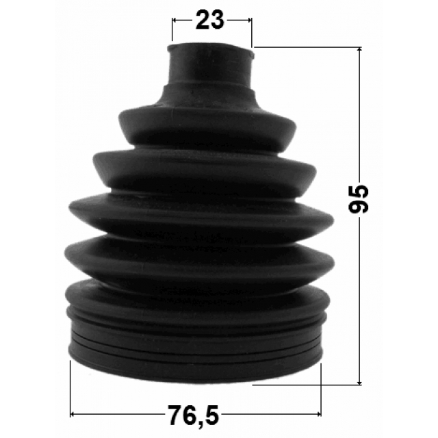 Пыльник ШРУСа FEBEST 1217P-CM10R preview 2