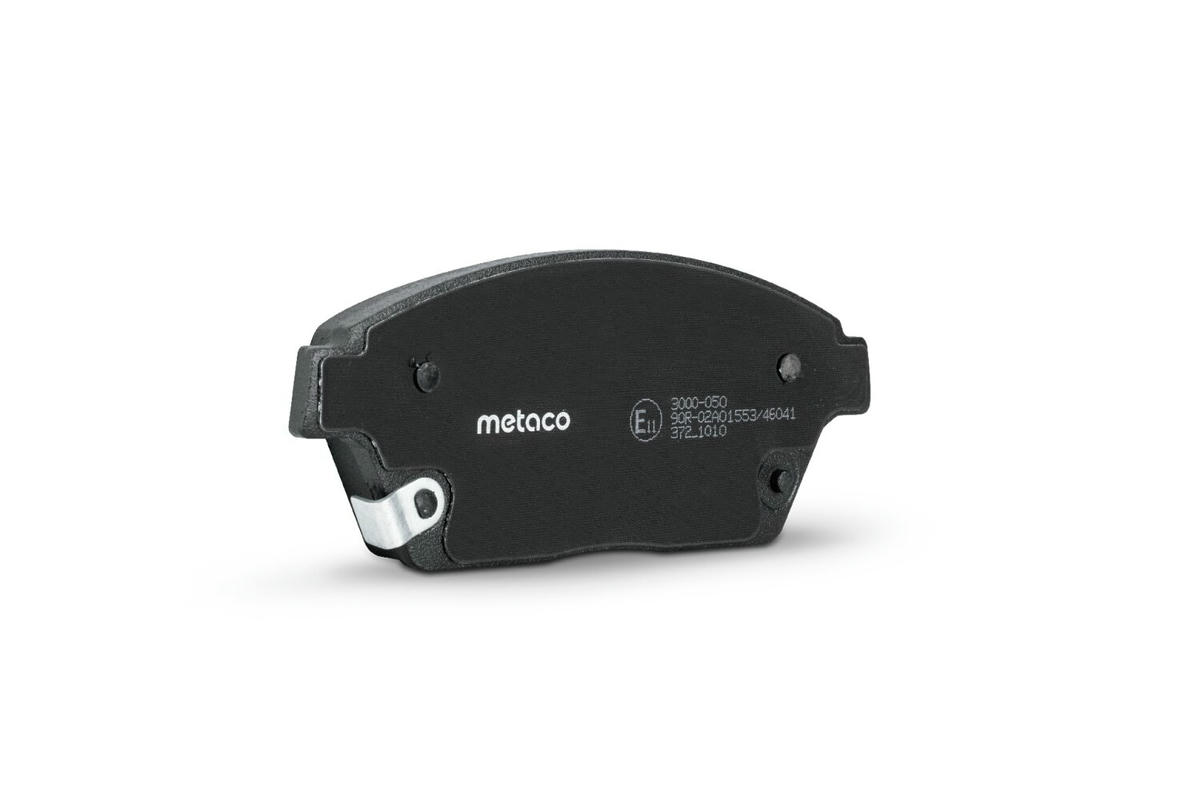 Колодки тормозные передние к-кт metaco 3000-050 preview 2