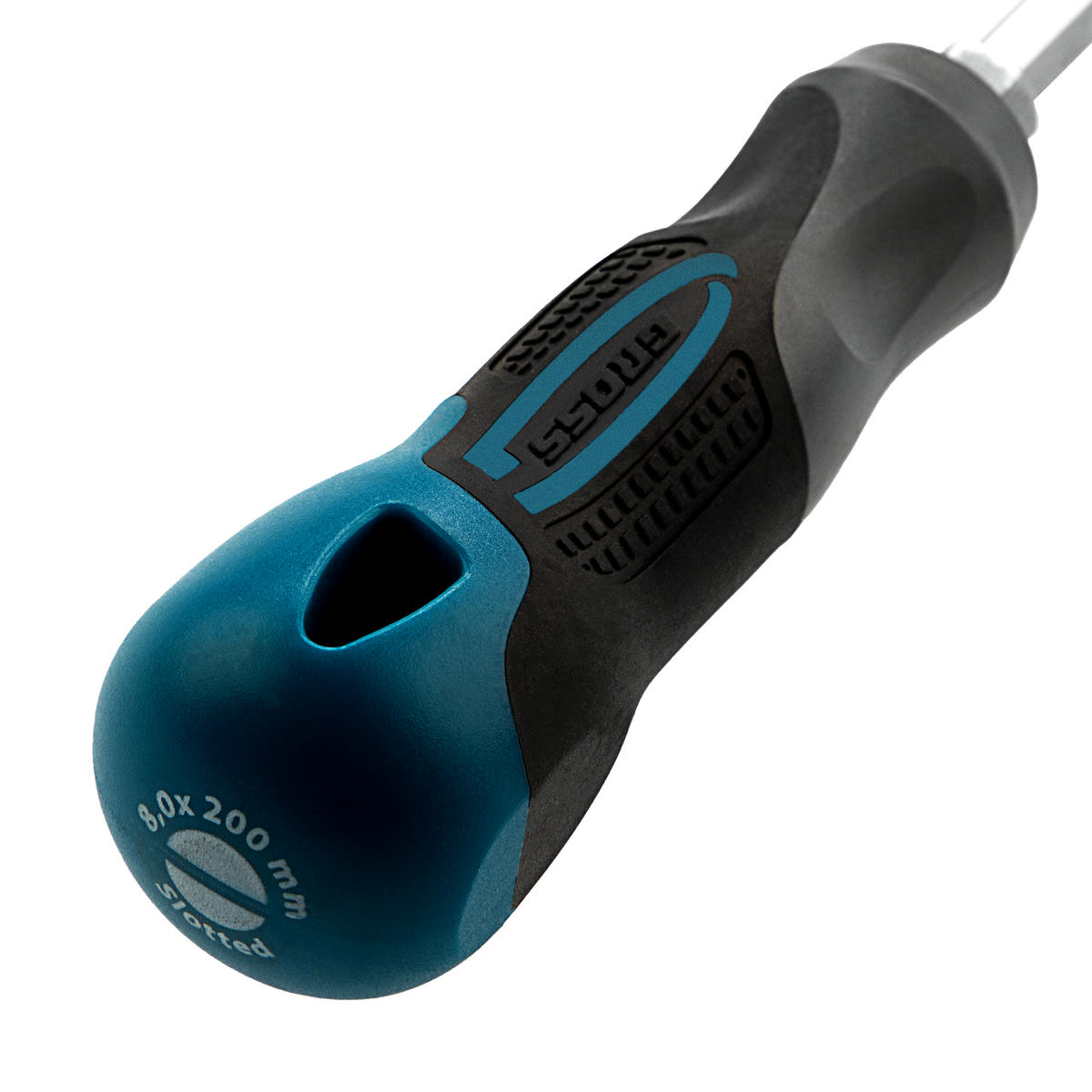 Отвертка S2 трехкомпонентная рукоятка SL 8,0 х 200 GROSS preview 2