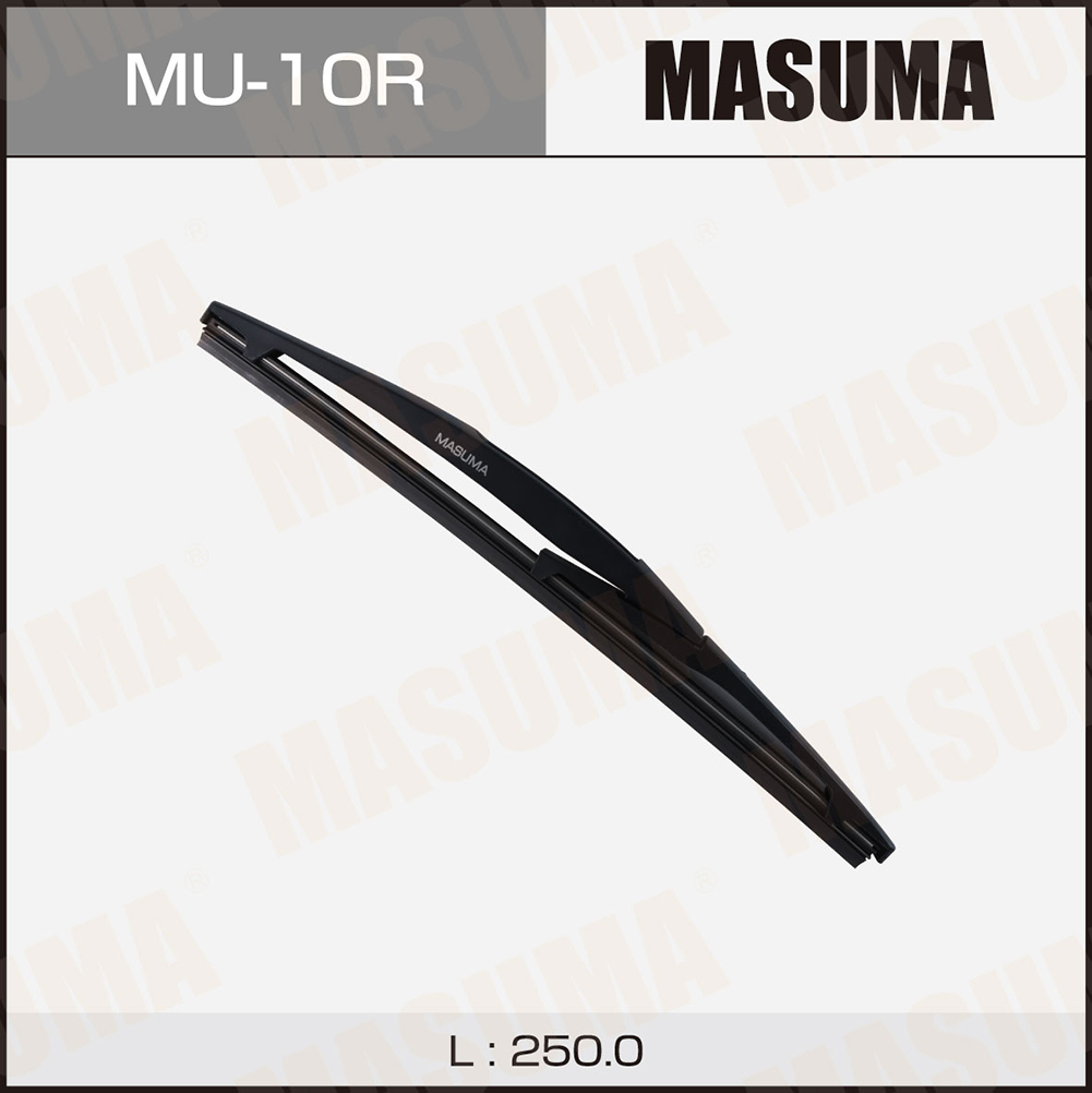 Щетка стеклоочистителя задняя 250 мм каркасная 1 шт MASUMA WIPER BLADE MU-10R preview 1
