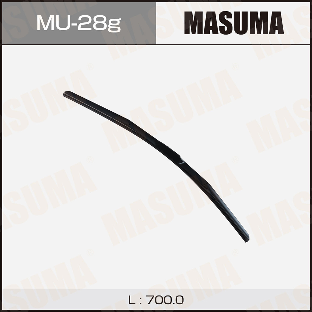 Щетка стеклоочистителя 700 мм гибридная 1 шт MASUMA Aero Vogue MU-28g preview 1