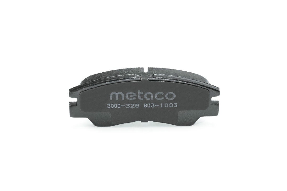 Колодки тормозные передние к-кт metaco 3000-326 preview 5