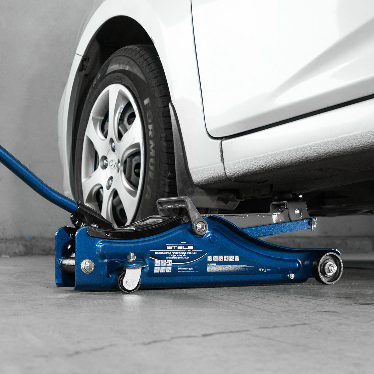Домкрат подкатной гидравлический 2т 80-380мм LOW PROFILE STELS preview 10