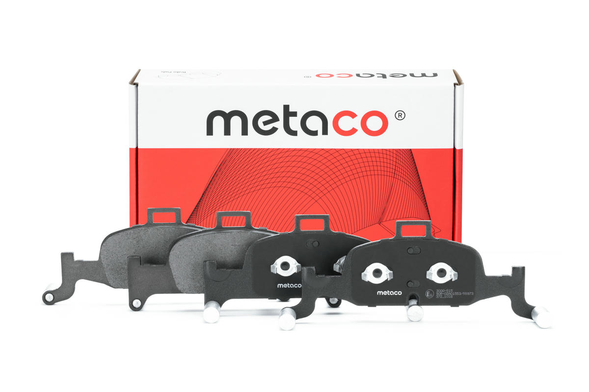 Колодки тормозные передние к-кт metaco 3000-515 preview 1