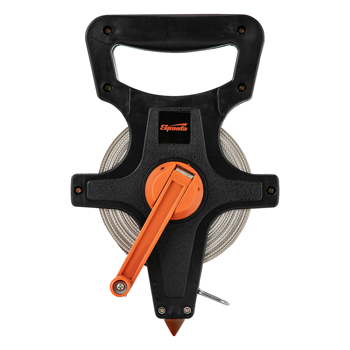 Рулетка геодезическая, 30 м х 12,5 мм, лента ПВХ, открытый корпус SPARTA preview 5