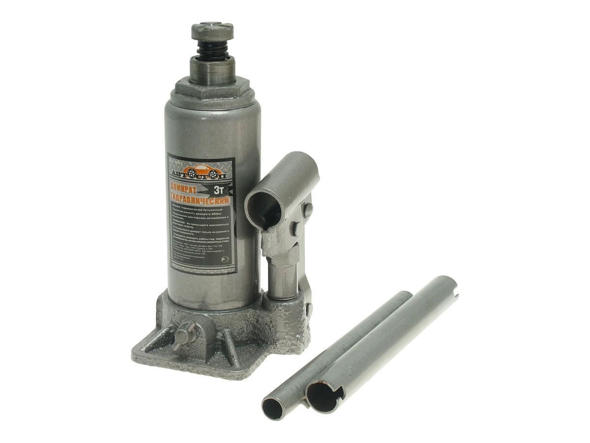 Домкрат бутылочный 3т гидравлический 180-350мм АВТОСТОП preview 2