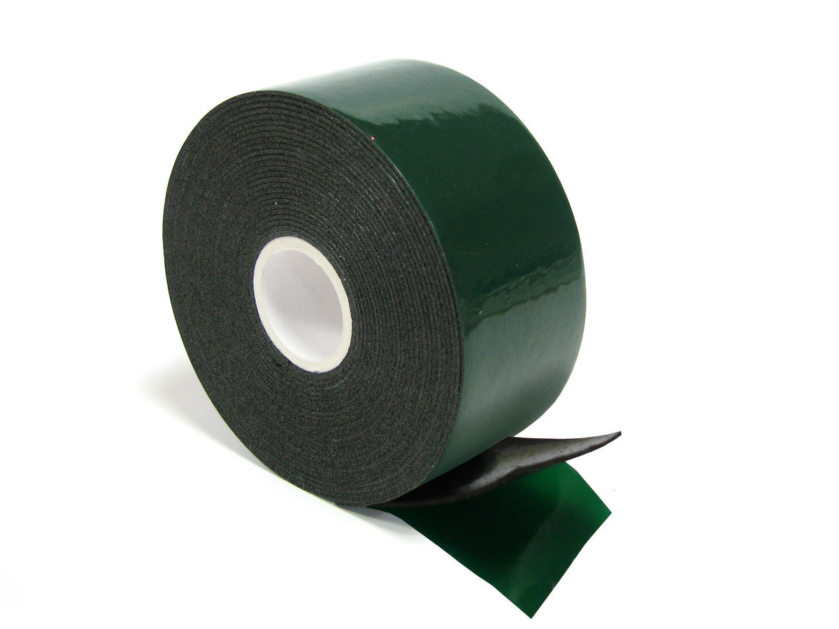 Скотч двусторонний 40 мм х 5 м зелёный preview 2