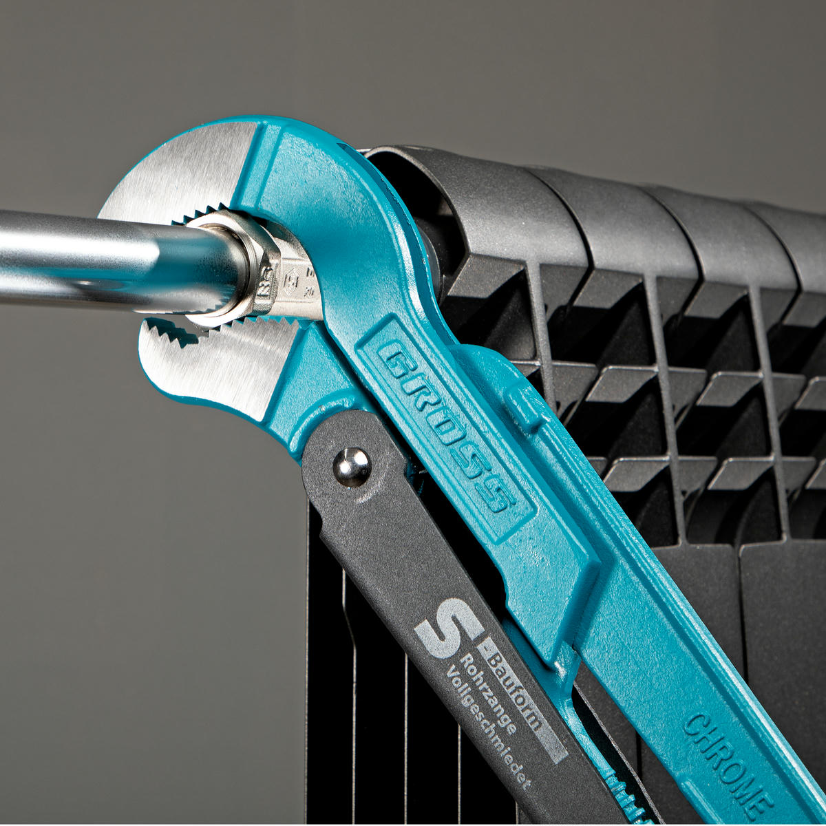 Ключ трубный рычажный №3, 2" цельнокованый тип- " S" GROSS preview 1