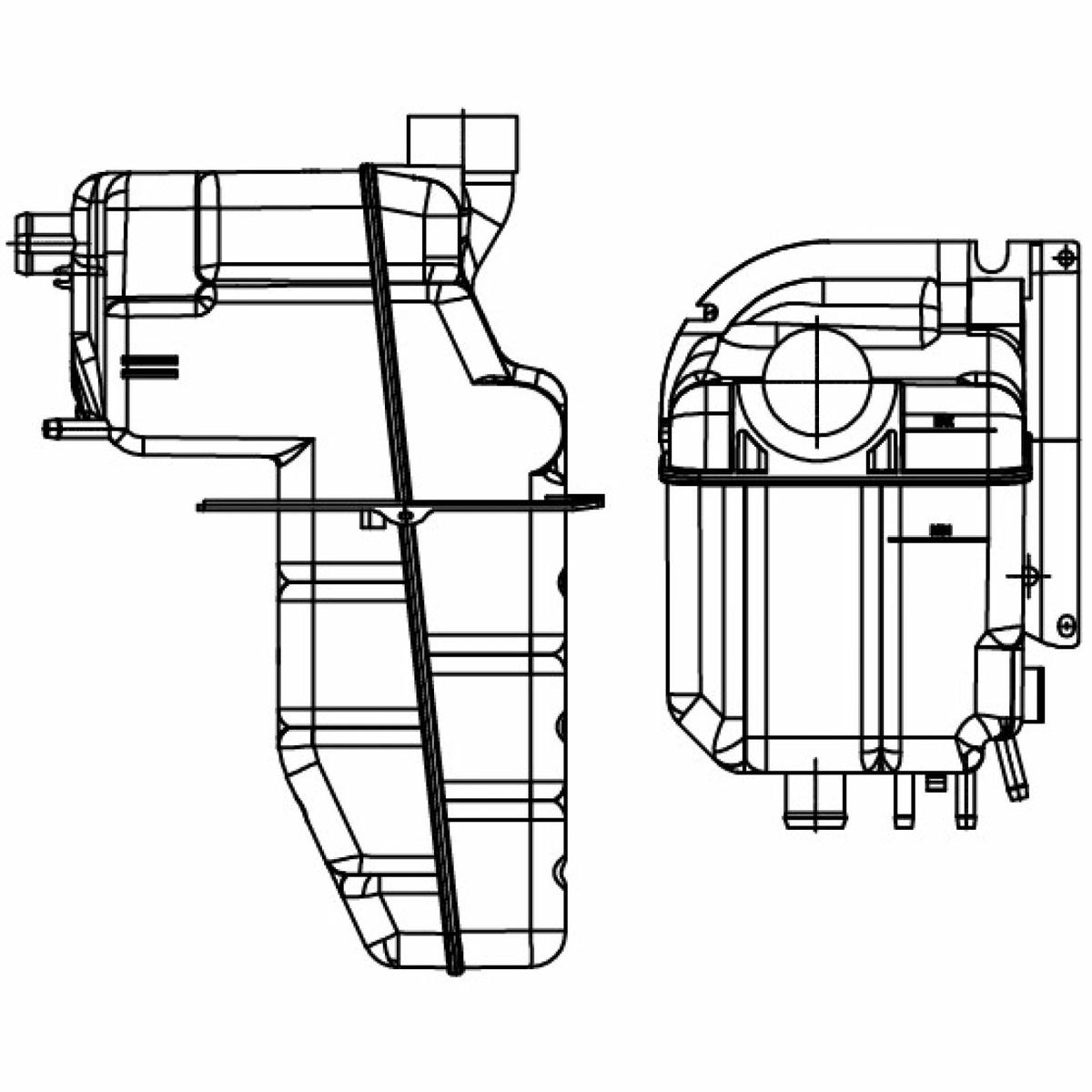Бачок расширит. охл. жидкости для а/м Scania 5 (P,G,R,T-series) (04-)/4-series (95-) (LET 2810) preview 3