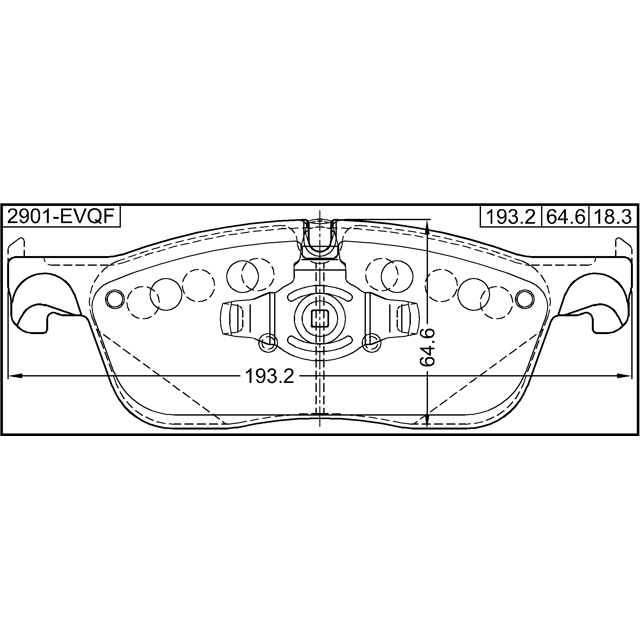 КОЛОДКИ ТОРМОЗНЫЕ ПЕРЕДНИЕ КОМПЛЕКТ with ABS sensor, шт preview 2
