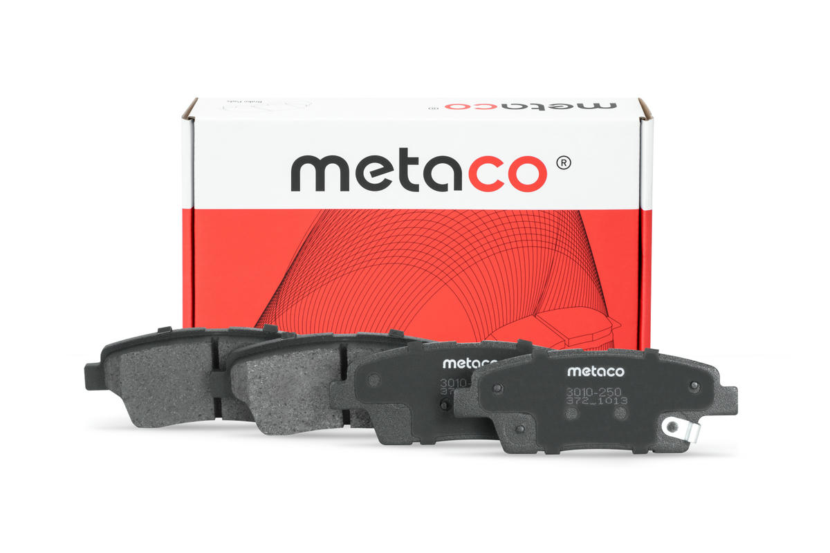 Колодки тормозные задние к-кт metaco 3010-250 preview 2