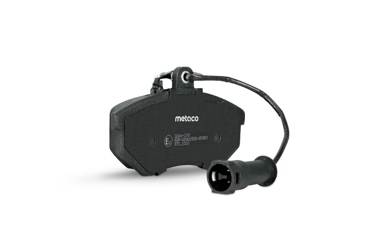 Колодки тормозные передние к-кт metaco 3000-079 preview 2