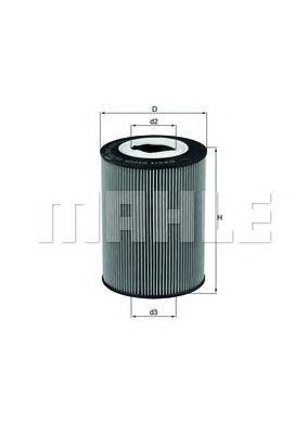 Фильтр масляный MAHLE OX 359 D ECO preview 1