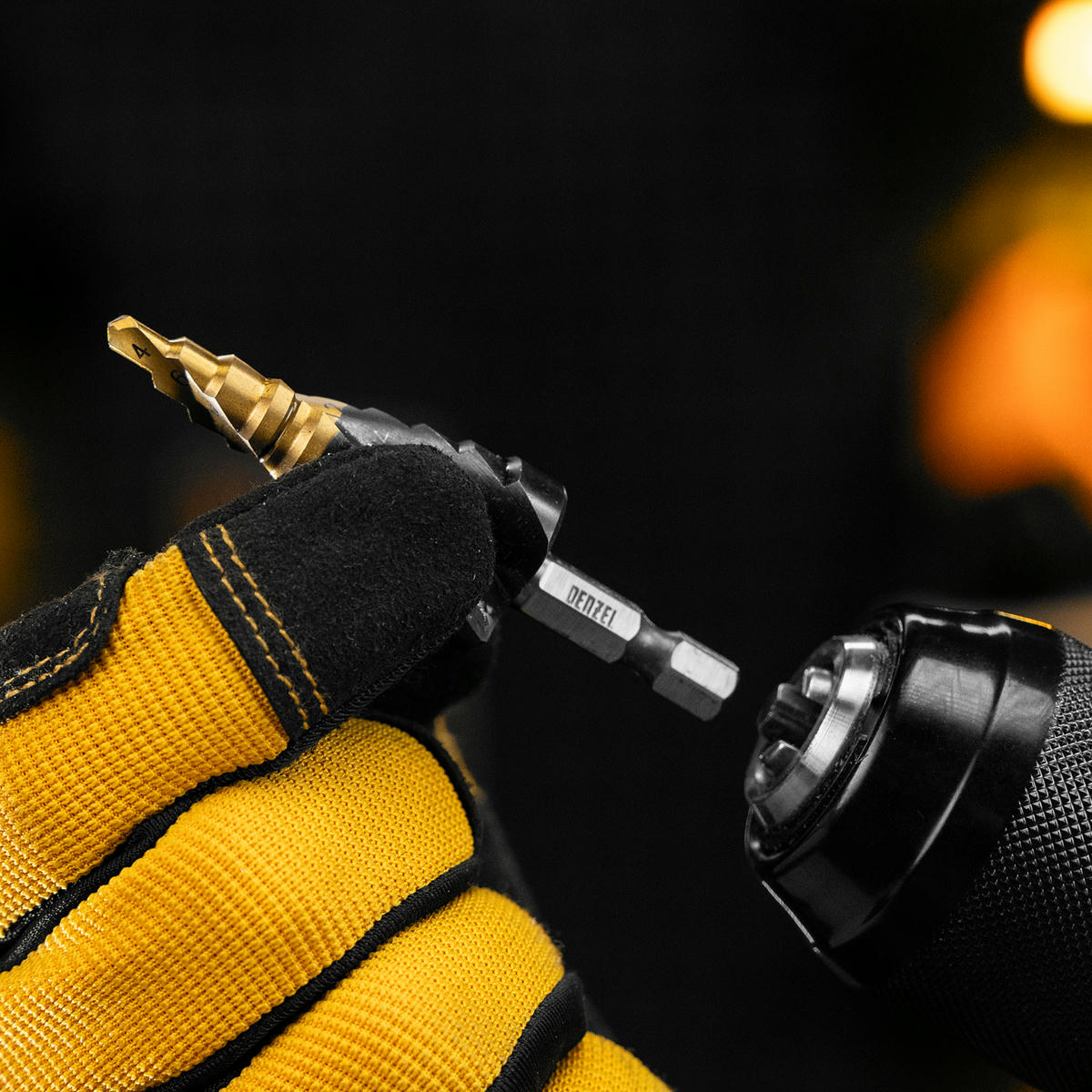 Сверло ступенчатое 4-6-8-10-12-14-16-18-20 мм, Р6М5, 6-гр. хвостовик Denzel preview 8