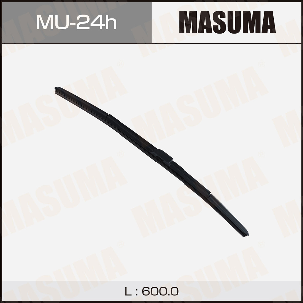 Щетка стеклоочистителя 600 мм гибридная 1 шт MASUMA Aero Vogue MU-24h preview 1