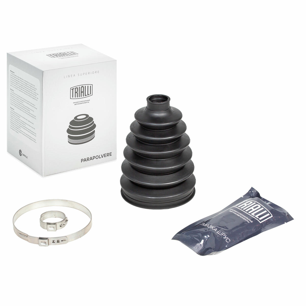 Пыльник ШРУСа для а/м Honda CR-V (06-) (наруж.компл хомуты/смазка) (TPEE) (FG 2308) preview 1