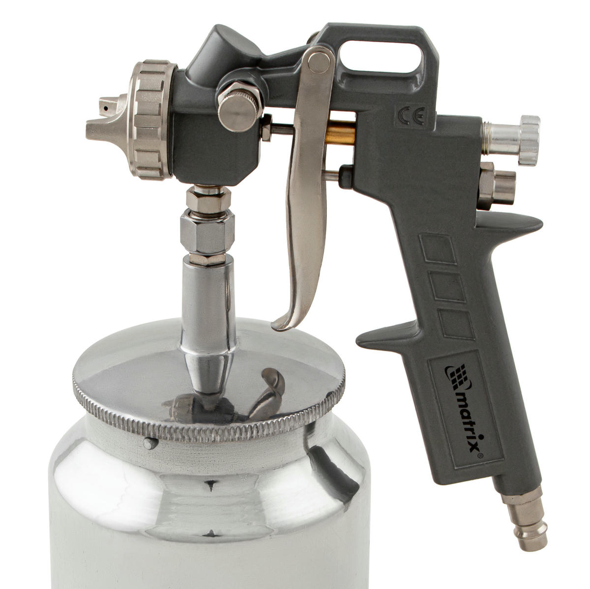 Краскопульт MATRIX с нжним бачком 0,75л (сопла D-1.2,1.5, 1.8мм) preview 5