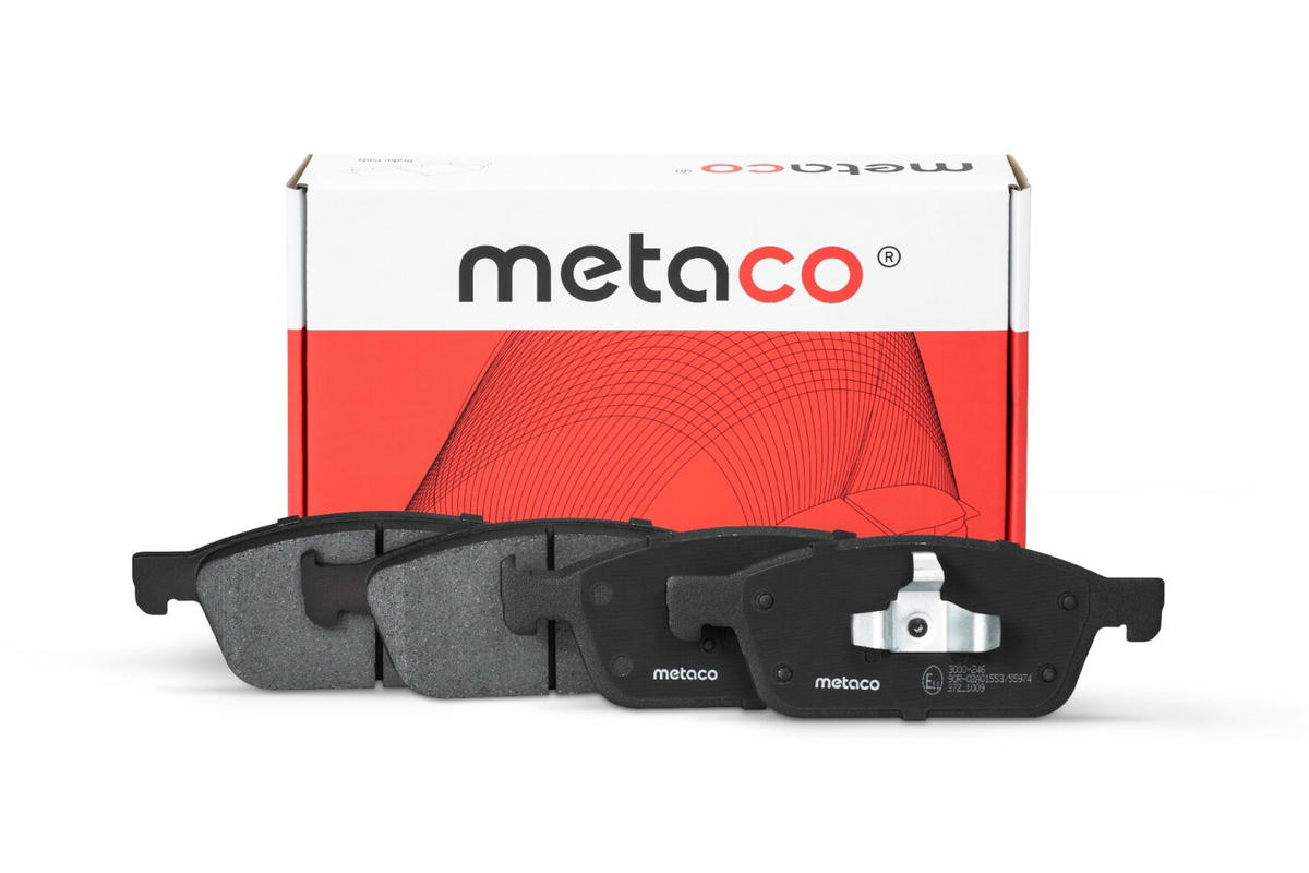 Колодки тормозные передние к-кт metaco 3000-246 preview 1 Колодки тормозные передние к-кт metaco 3000-246 preview 1