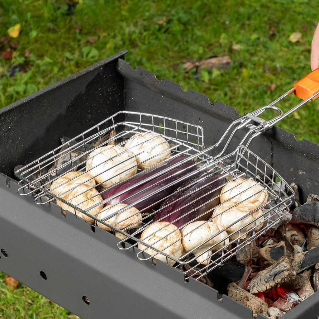 Решетка гриль 305х235*55мм объемная хромир. PALISAD preview 9