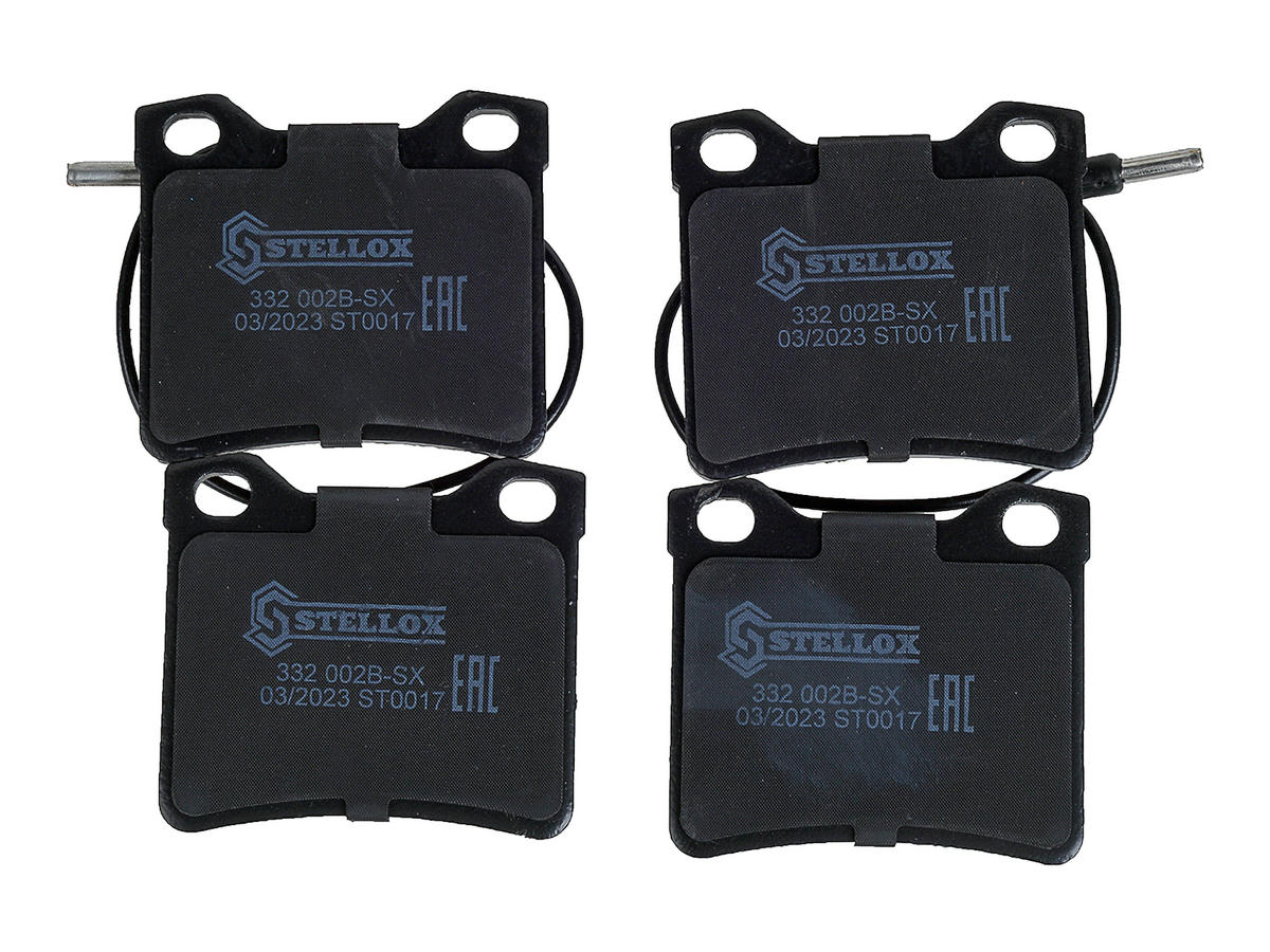 332 002B-SX_колодки дисковые з.! с антискр. пл. Peugeot 406 2.2HDi 02-04/605 2.0-3.0/2.5TD 89> preview 2