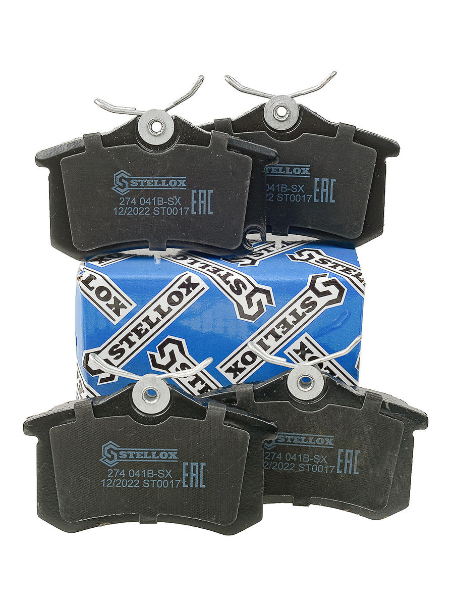 274 041B-SX_колодки дисковые з.! VW Golf 1.4i-2.0TDi 03>диск14,Skoda Fabia1.4i/1.9TDi 00> preview 7