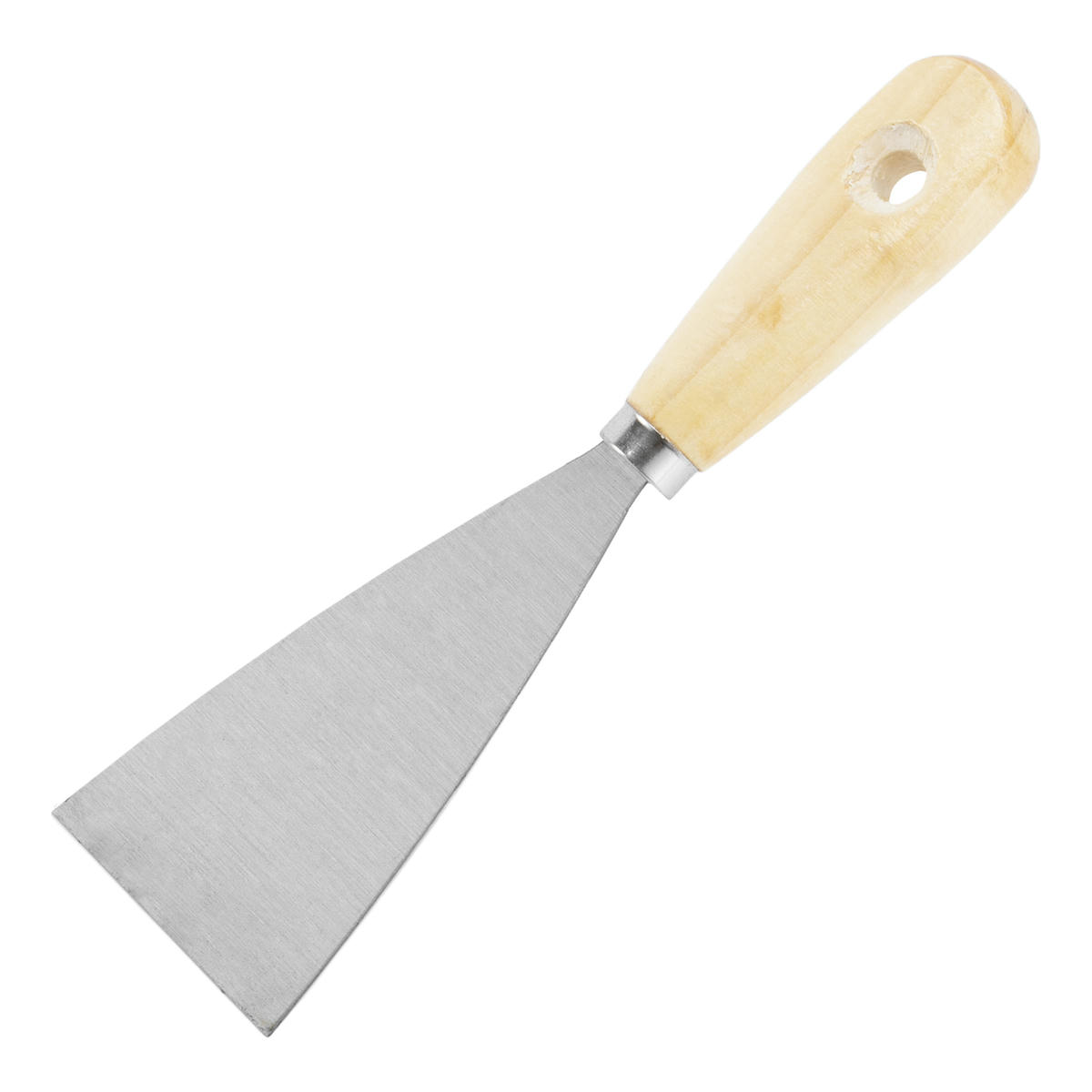 Шпательная лопатка из нержавеющей стали, 60 мм, деревянная ручка SPARTA 852125 preview 1