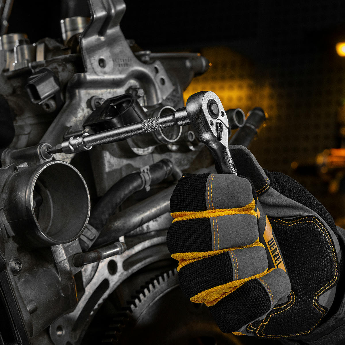 Набор инструмента 82 пред. 1/2", 1/4", CrV, S2 DENZEL preview 21