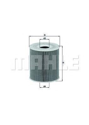 Фильтр масляный KNECHT OX 156 D preview 1