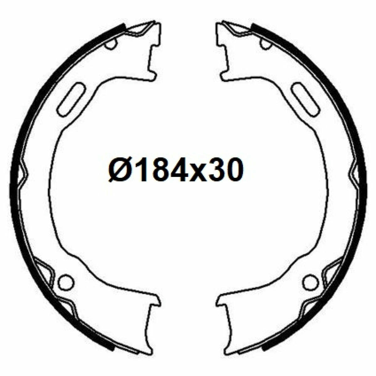 Колодки ручного тормоза к-кт TRIALLI GF 4629 preview 3