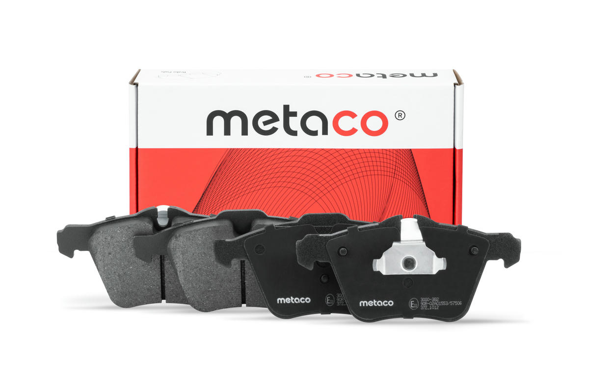 Колодки тормозные передние к-кт metaco 3000-382 preview 1 Колодки тормозные передние к-кт metaco 3000-382 preview 1