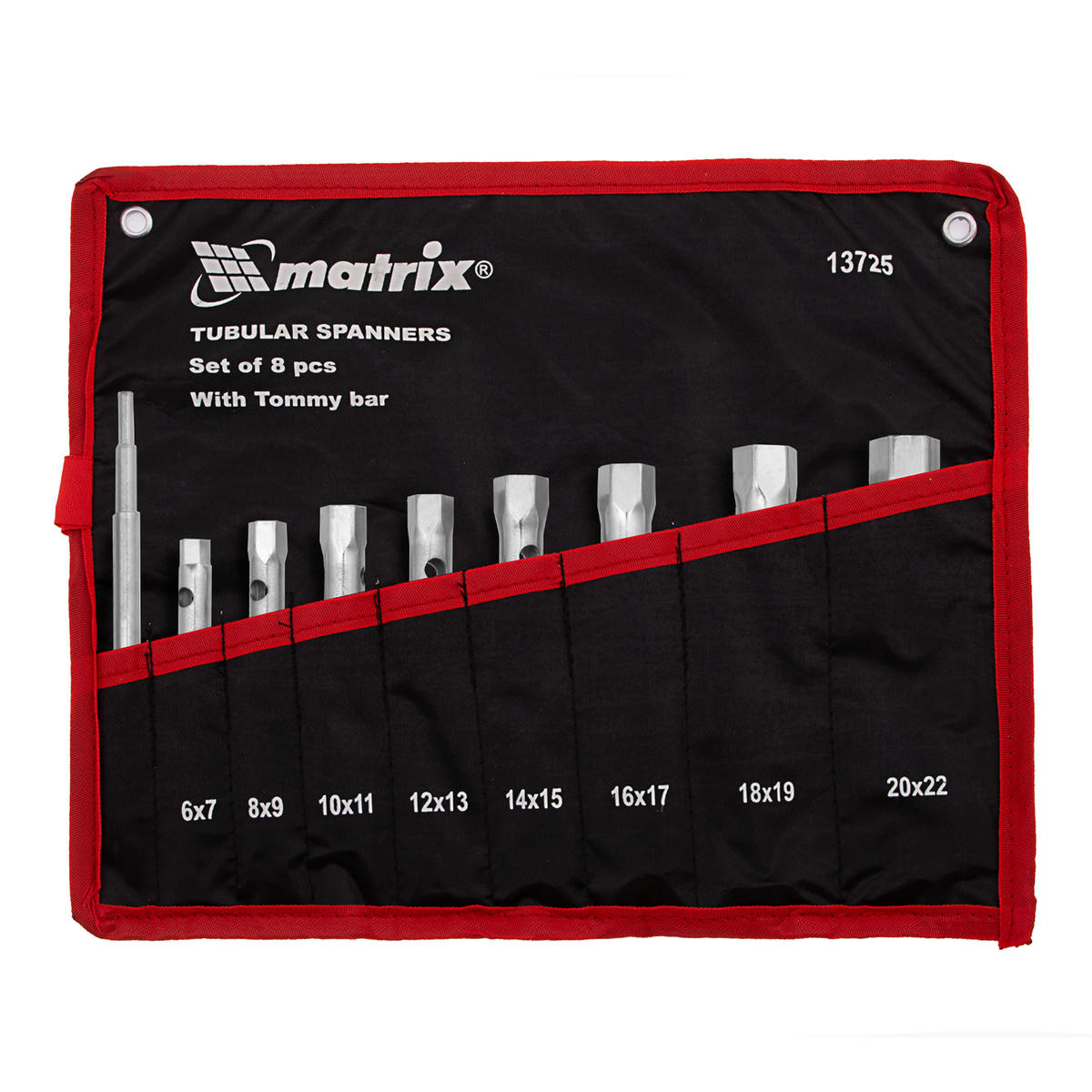 Набор ключей трубчатых торцевых 9 пр MATRIX preview 1