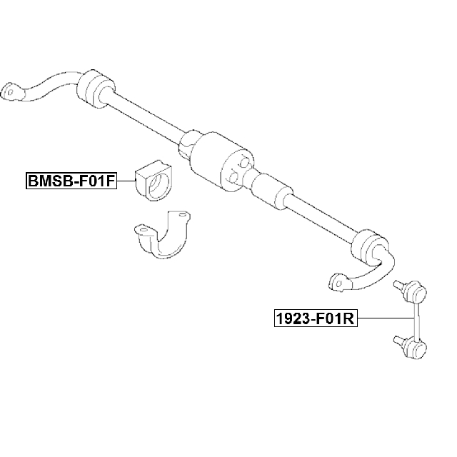 BMSB-F01F_втулка стабилизатора передн.! d52 BMW Х5 E60 01> preview 2