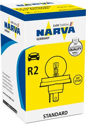 Лампа 12V R2 45/40W P45t-41 Standard NARVA preview 1