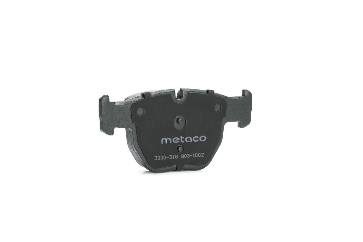 Колодки тормозные передние к-кт metaco 3000-316 preview 3
