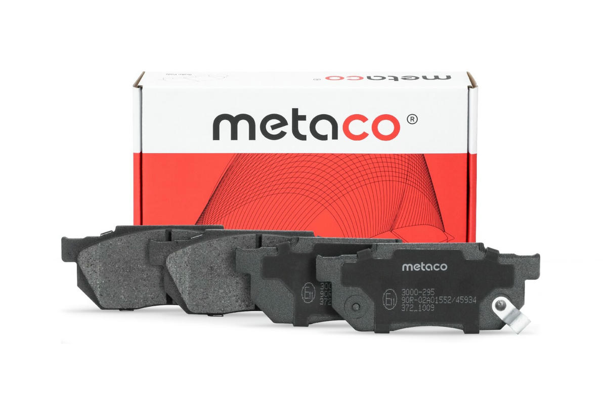 Колодки тормозные передние к-кт metaco 3000-295 preview 1 Колодки тормозные передние к-кт metaco 3000-295 preview 1