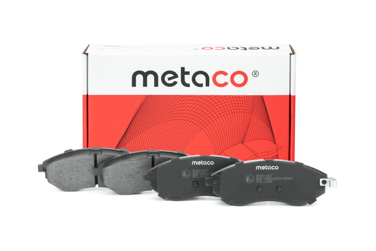 Колодки тормозные передние к-кт metaco 3000-027 preview 1 Колодки тормозные передние к-кт metaco 3000-027 preview 1