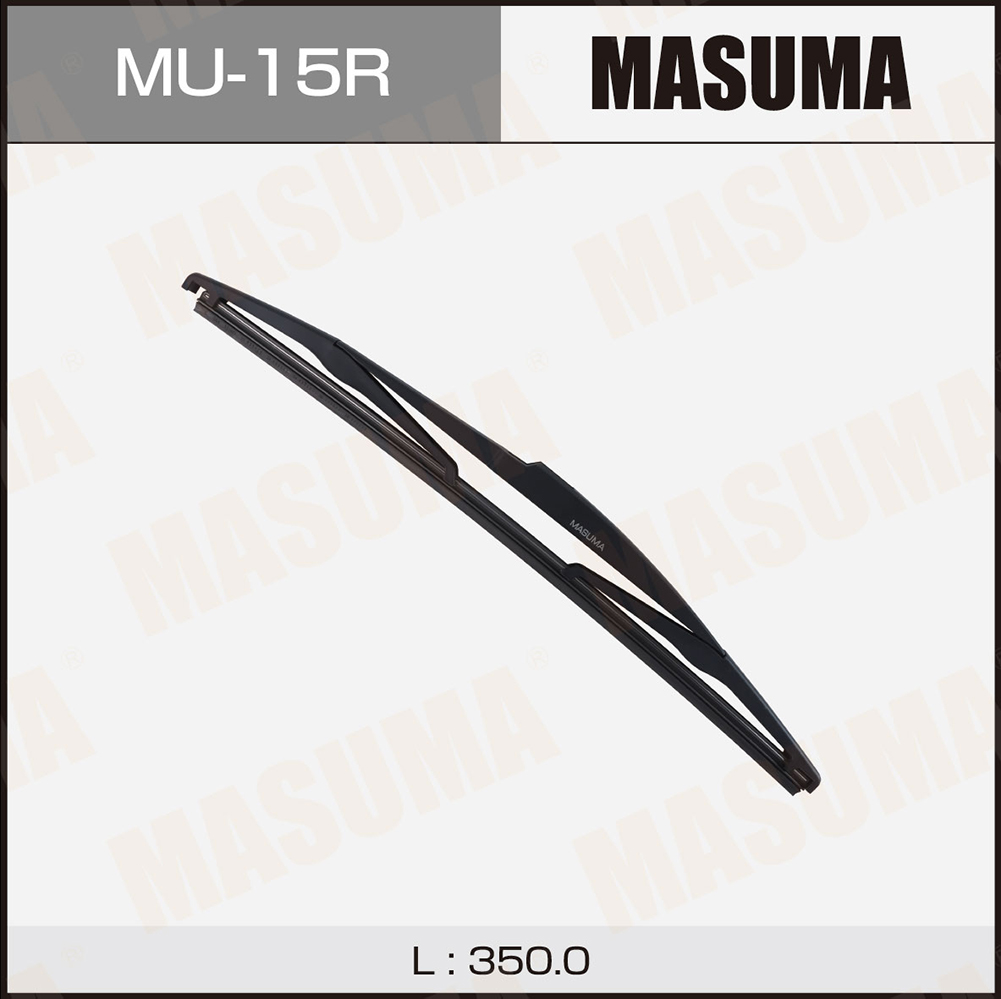 Щетка стеклоочистителя задняя 350 мм каркасная 1 шт MASUMA WIPER BLADE MU-15R preview 1