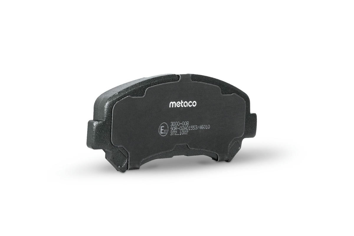 Колодки тормозные передние к-кт metaco 3000-008 preview 2