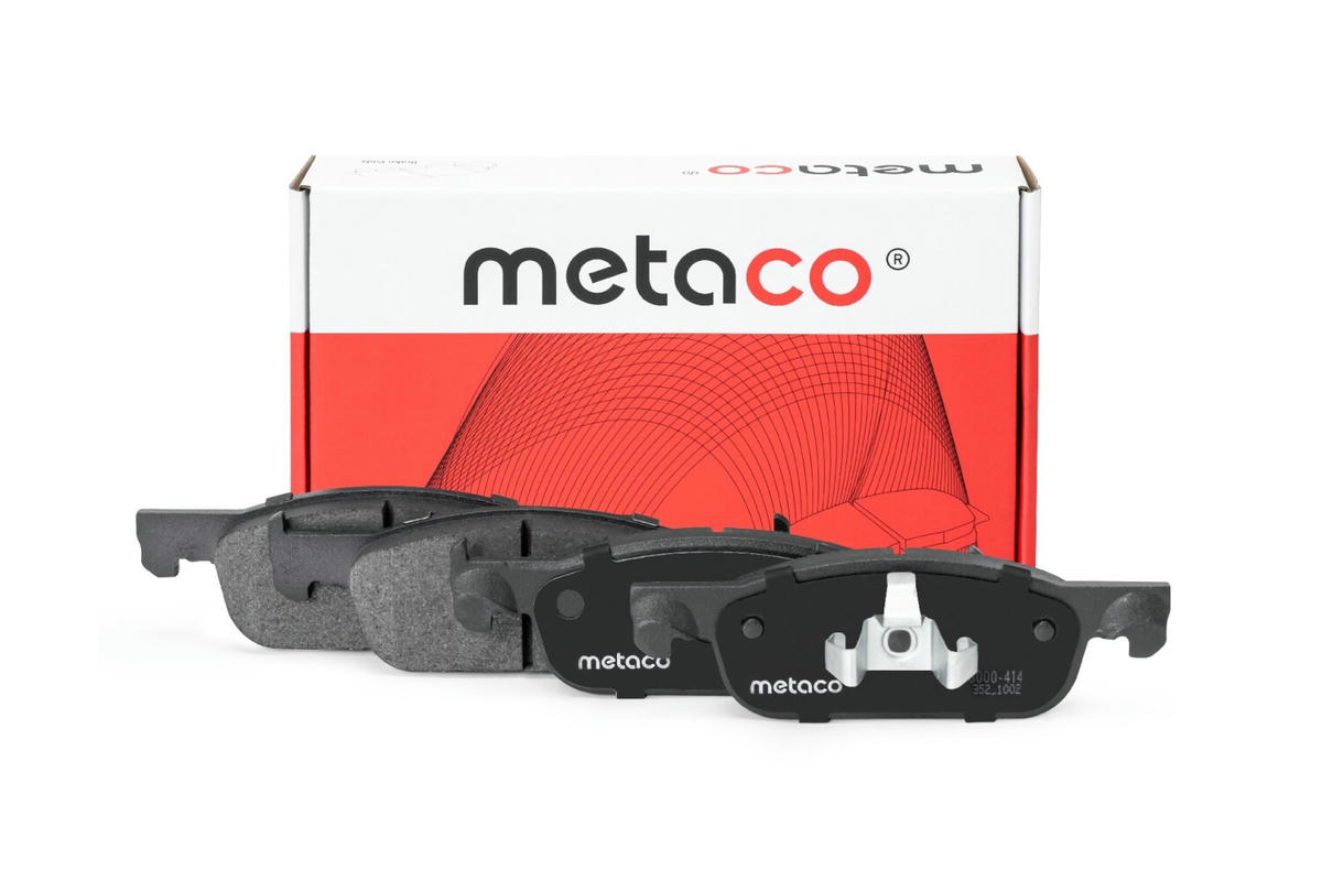 Колодки тормозные передние к-кт metaco 3000-414 preview 1 Колодки тормозные передние к-кт metaco 3000-414 preview 1