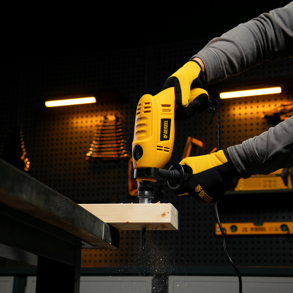 DENZEL 26302 Дрель ударная ID-550, 550 Вт, 0-2900 об/мин, 464000 уд/мин preview 11